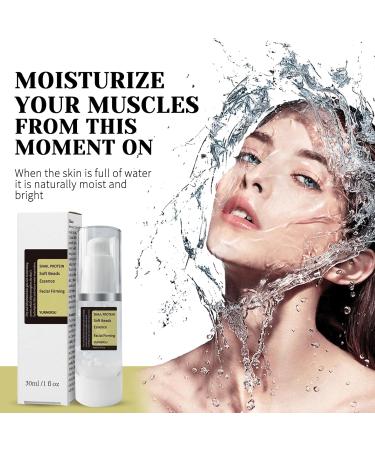 Snail Collagen Serum Snail Mucin Moisturiser Snail Protein Soft Beads Serum Facial Firming Hydrating Serum for Face with Snail Secretion Filtrate Reduce Wrinkles and Dark Spots - Buy Online on SooperMarket.com