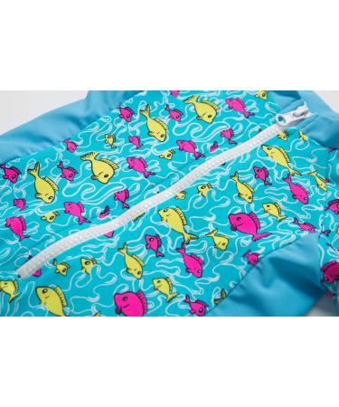 BONVERANO Baby Boys Swimsuit UPF 50+ Sun Protection Lake Blue 9-12 Months - Buy Online on SooperMarket.com