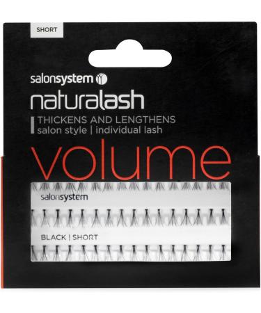 SALON SYSTEM INDIVIDUAL LASHES FLARE BLACK SHORT - Buy Online on SooperMarket.com