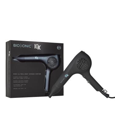 Bio Ionic 10x Pro Ultra Light Speed Dryer - Black | Fast Drying Hair Dryer - Buy Online on SooperMarket.com