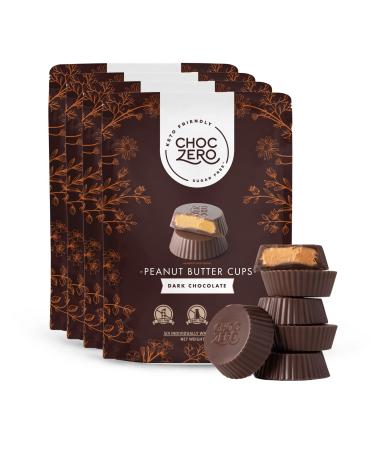 ChocZero Dark Chocolate Peanut Butter Cups 3 oz
