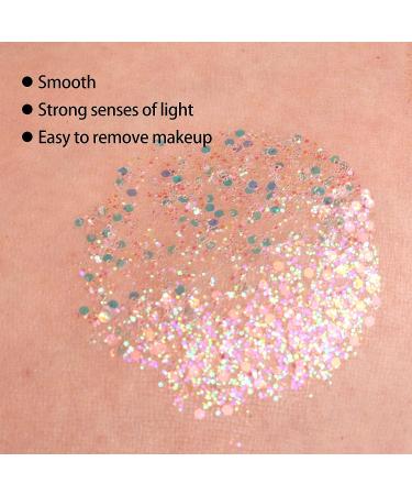 wiwoseo Liquid Eyeshadow Glitter Korean Makeup Diamond Highly Pigmented Eyeshadows Japanese Natural Korean Eye Glitter Shining Eyeshadow Long Lasting Eyeshadow Cosplay Makeup (Galaxy) A-Galaxy - Buy Online on SooperMarket.com