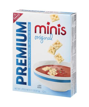 Premium Original Mini Saltine Crackers 11 oz - Savory Snack Essential - Buy Online on SooperMarket.com