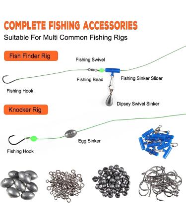 PLUSINNO 253pcs Fishing Accessories Kit with Tackle Box - Fishing Lures, Hooks, Spinner Blade - Perfect Gear for Bass, Bluegill, Crappie - Buy Online on SooperMarket.com