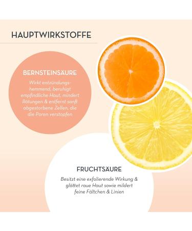 JEAN D'ARCEL D MAQUILLANTE exfoliating aux acides de fruits - glow fruit acid scrub for a refined face - with fruit and succinic acid - fruit acid peeling - 50 ml - Buy Online on SooperMarket.com
