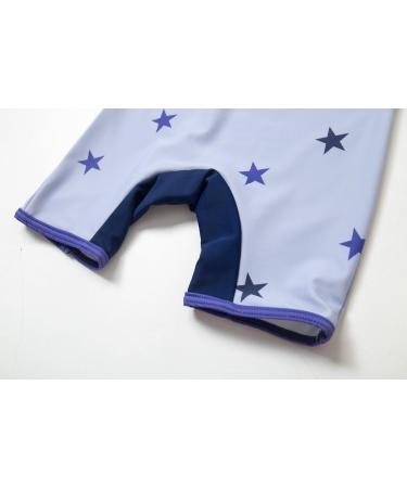 BONVERANO Baby Boys Swimsuit UPF 50+ with Sun Hat - 3 Months Purple - Buy Online on SooperMarket.com