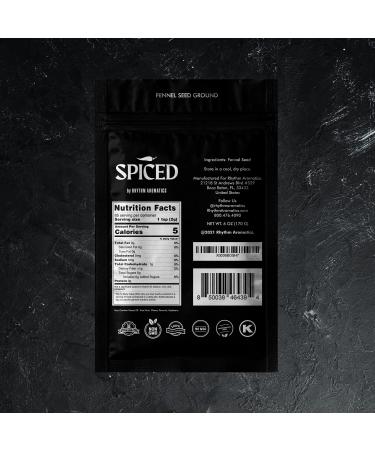 6oz Spiced Ground Fennel Seed Powder for Tea, Pastries, Rubs & Roasting - Resealable Bag for Freshness - Perfect Seasoning for Home Cooking - Buy Online on SooperMarket.com