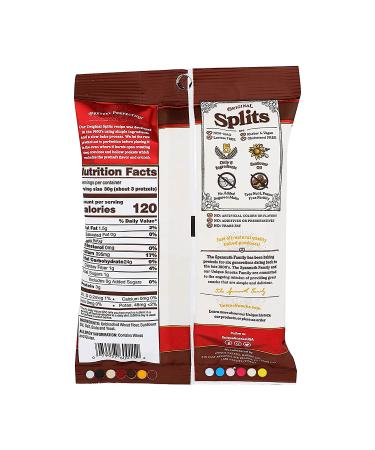 Original Splits Pretzels: Delicious Homestyle Baked Snack - Certified OU Kosher, Non-GMO, No Artificial Flavor - 2.12 Oz Bags (Pack of 24) - Buy Online on SooperMarket.com