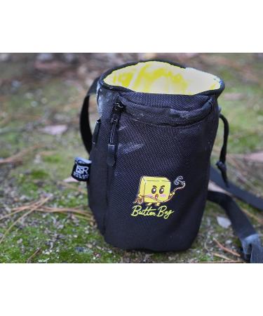 Nips and Randy Chalk Bag for Rock Climbing & Bouldering | Butter Bag with Cell Phone Pocket | Adjustable Waist Strap | Cute & Funny Design | Ideal for Weightlifting & Bodybuilding - Buy Online on SooperMarket.com