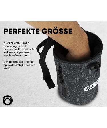 APE13 Chalk Bag for Climbing & Bouldering | Premium Set with Belt Brush Bracket & Large Magnesium Bag - Ideal for All Climbers - Buy Online on SooperMarket.com