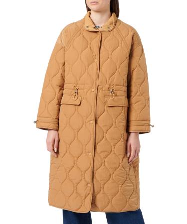 Tamaris Women's Baicoi Lightly Padded Jacket 10 Iced Coffee