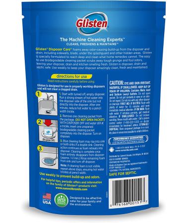 Gisten Disposer Care Lemon Cleaner - 12 Uses | Garbage Disposal Cleaner - Buy Online on SooperMarket.com