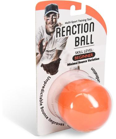 GoSports Baseball and Softball Reaction Ball - Improve Reaction Time and Hand-Eye Coordination - Beginner to Expert Levels - Buy Online on SooperMarket.com