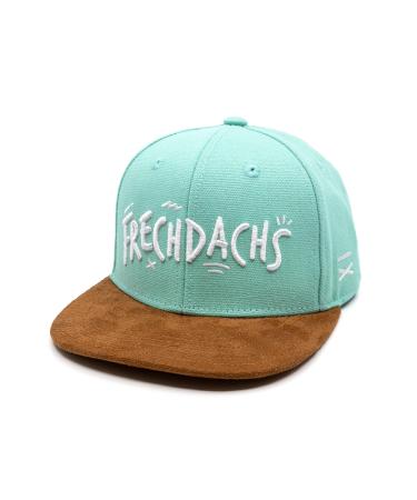 Hand and Fire Snapback Cap Kids Frechdachs One Size Mint