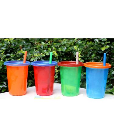 Tegion Reusable Boys Silicone Straws for First Years Take & Toss Cup - 10oz Tumbler-Compatible, Spill-Proof, Short Size - Buy Online on SooperMarket.com