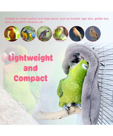 Rypet Cozy Corner Fleece Bird Blanket - Parrot Cage Snuggle Hut for Parakeet, Cockatiel, African Grey - Hanging Hammock Toy for Small Amazon Parrots - Buy Online on SooperMarket.com