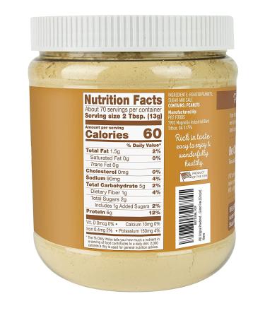 Buy PB2 Foods Original Powdered Peanut Butter - 32 oz (907 g) | Healthy & Delicious - Buy Online on SooperMarket.com
