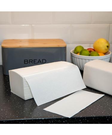 Premium 3 200 Sheets Extra Soft Paper Towels - 2-Layer ZZ Fold Cellulose High White - Ideal for Dispensers in Offices Toilets & Studios - Buy Online on SooperMarket.com