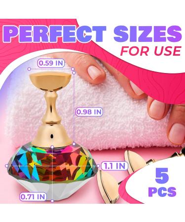 Nail Art Practice Stands - Magnetic Nail Tips Holders & Alloy Display Stands for DIY Manicure - International Shipping Available - Buy Online on SooperMarket.com