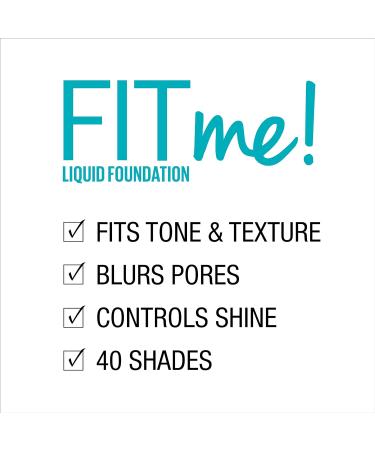 Maybelline Fit Me Matte + Poreless Liquid Foundation Makeup 112 Natural Ivory 1 Fl Oz x 2 - Pack of 2 | Oil-Free Formula - Buy Online on SooperMarket.com
