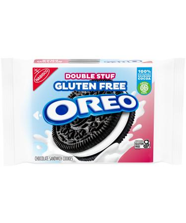 OREO Double Stuf Gluten Free Chocolate Sandwich Cookies, 14.03 oz