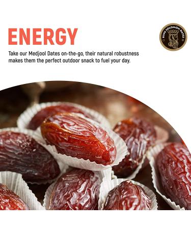 King Solomon 100% Organic Premium Medjoul Dates 2.2lbs - Highest Quality Medjool Dates - Buy Online on SooperMarket.com