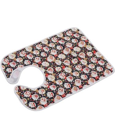 Adult Foldable Bib Soft Clothing Protector Bib for Dinner (Cat) - Buy Online on SooperMarket.com