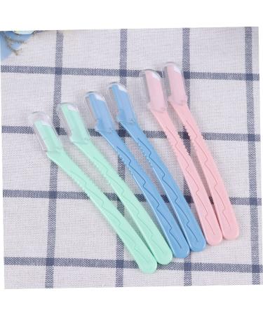 Beavorty 6Pcs Eyebrow Hair Cutter & Face Razor - Portable Eyebrow Trimmer Toolkit for Effortless Hair Removal - Buy Online on SooperMarket.com