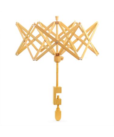 Textile Beech Crafted Premium Polished Yarn Swift with Skeins and Hanks | Knitting Crocheting & Spinning Winders & Accessories by Nagina International
