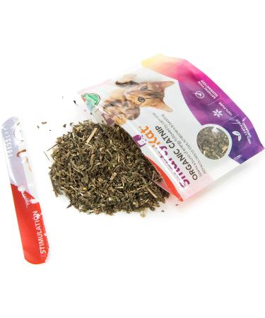 SmartyKat Organic Catnip - 0.5oz Resealable Pouch for Cats & Kittens - Buy Online on SooperMarket.com