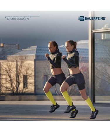 Bauerfeind Ultralight Running Compression Socks for Men & Women | Thin Sports Socks for Jogging & Fitness | Size M (41-43) Berry Color - Buy Online on SooperMarket.com