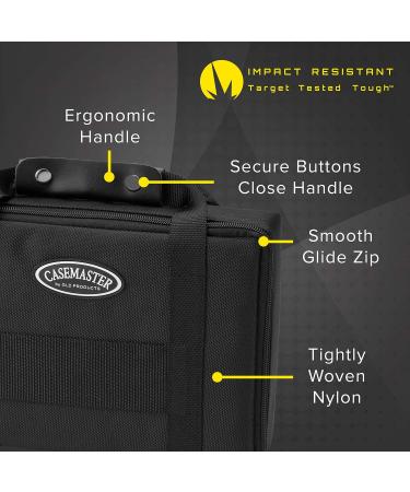 Casemaster Classic Nylon Dart Carrying Case - Holds 12 Darts and Accessories - Buy Online on SooperMarket.com