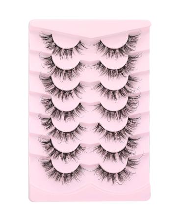 Geeneiya Fairy Natural Cluster Cat Eye Wispy Mink False Eyelashes - DIY Lash Extensions - Buy Online on SooperMarket.com