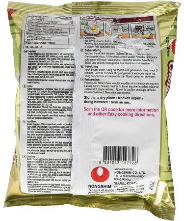 CNMART Nongshim Instant Noodle Soup Ramyun Ramen Assorted 5 Different Flavours (Pack of 20) - Buy Online on SooperMarket.com