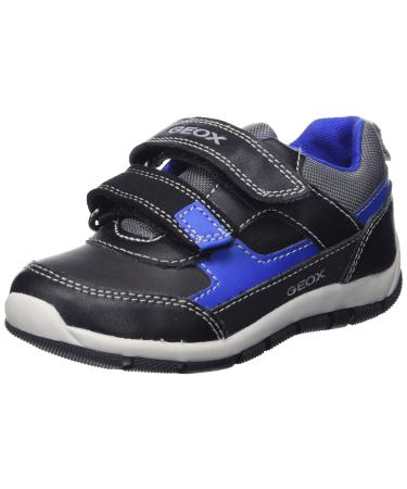 Geox Boy's B Heira Sneakers 4.5 UK Child Black Royal
