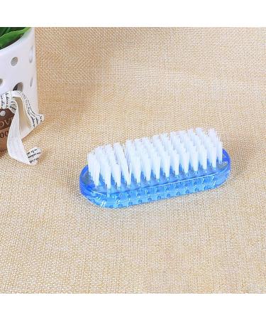 4pcs Nail Brush Two-sided nail brush cleaner Scrubbing Brushes for Nail Makeup (Random Color) - Buy Online on SooperMarket.com