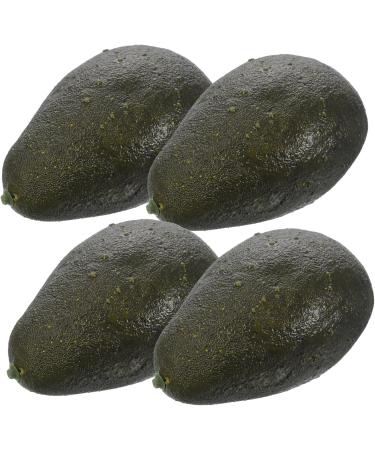 Warmhm 12 Pcs Imitation Avocado Desktop Avocado Ornament Toys for Kids Plastic Fruit Avocado Model Decorative Avocado Kid Toys Fake Fruit Fake Vegetables Grape Child Feel Glue - Buy Online on SooperMarket.com