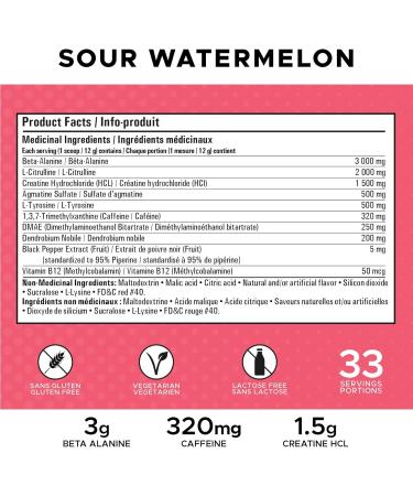Red X Lab Juiced Pre-Workout Powder Pumps & Strength Hyper Concentrate L-Citrulline Beta Alanine For Men & Women 33 Servings (Sour Watermelon 200g) Sour Watermelon 200g - Buy Online on SooperMarket.com