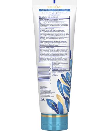 Head & Shoulders Conditioner Anti-Dandruff Treatment and Scalp Care Supreme Purify & Hydrate Safe For Color-Treated Hair 278 mL - Buy Online on SooperMarket.com