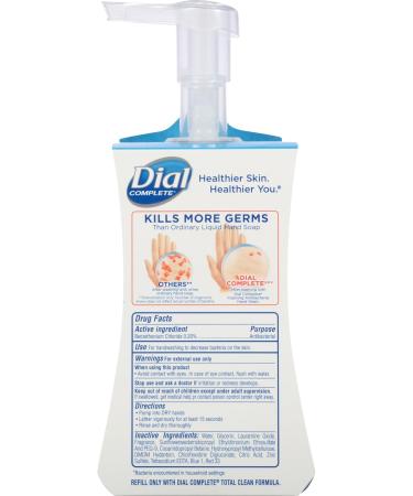 Dial Complete Foaming Antibacterial Hand Wash - Spring Water 7.5 oz | Buy Internationally - Buy Online on SooperMarket.com