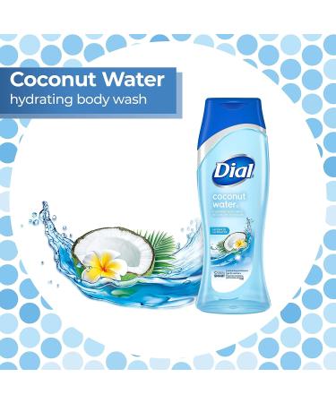 Dial Coconut Water Hydrating Body Wash 473ml - Nourishing Skin Cleanser - Buy Online on SooperMarket.com