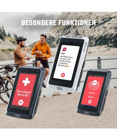 Buy Sigma ROX 12.1 EVO Basic Set - White Bicycle Navigation System | Bluetooth GPS GLONASS | International Shipping Available - Buy Online on SooperMarket.com