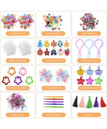 WIVOWI 5800+ Loom Bands Bracelets Making Kit - 24 Colors Premium Quality Rubber Bands Refill Kit for Kids DIY Gift - Buy Online on SooperMarket.com