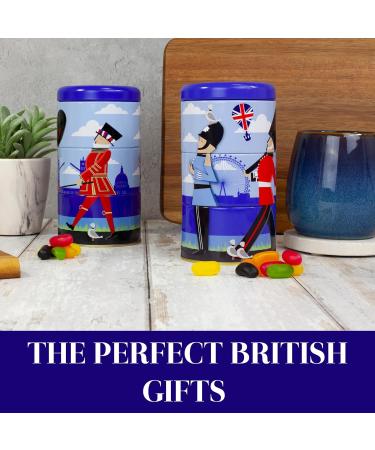 London Scene Souvenir Jelly Bean Sweets Tin - Individually Wrapped English Retro Sweets Gift Box - British Father's Day Gift - Buy Online on SooperMarket.com