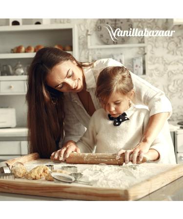 Vanillabazaar Sustainable Organic Fairtrade Grade A Bourbon Vanilla Pods - 2 Premium Beans in Resealable Tube for Chefs & Home Baking/Cooking - Buy Online on SooperMarket.com