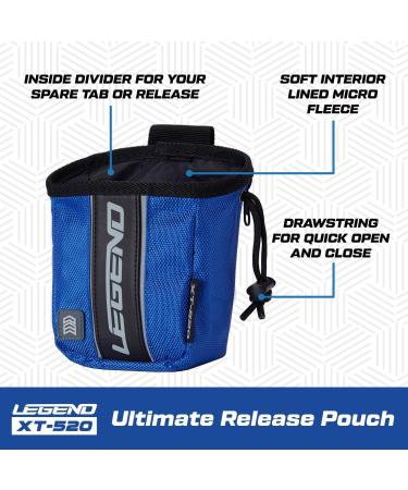 LEGEND XT520 Quick Release Pouch & Finger Tab Bag | Interior Divider | Blue - Buy Online on SooperMarket.com