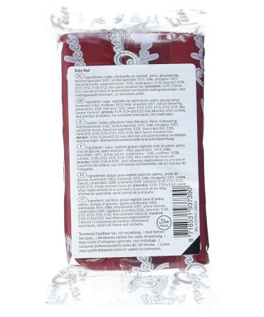 Funcakes Ruby Red Fondant 250g - Perfect for Cakes & Decorating | Buy Online Worldwide - Buy Online on SooperMarket.com