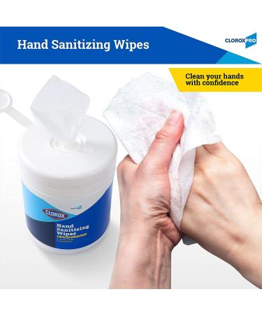 Clorox Pro Hand Wipes 270 Ct | Alcohol-Free BZK Formula | Travel Size Hand Sanitizer Wipes - Buy Online on SooperMarket.com