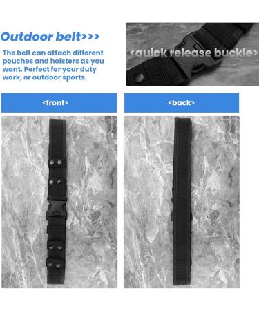 kzxbty Combat Belts Practical Equipment Adjustable Heavy Police Users Foreign Equipment - Buy Online on SooperMarket.com