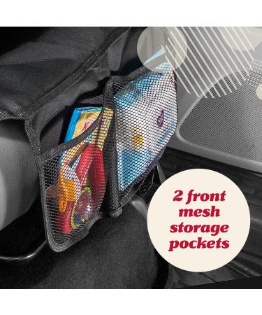 Lusso Gear Car Seat Protector - Non-Slip, Waterproof, Thick Padding - Black - Buy Online on SooperMarket.com